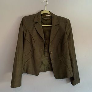 Anne Klein dress blazer black / grey